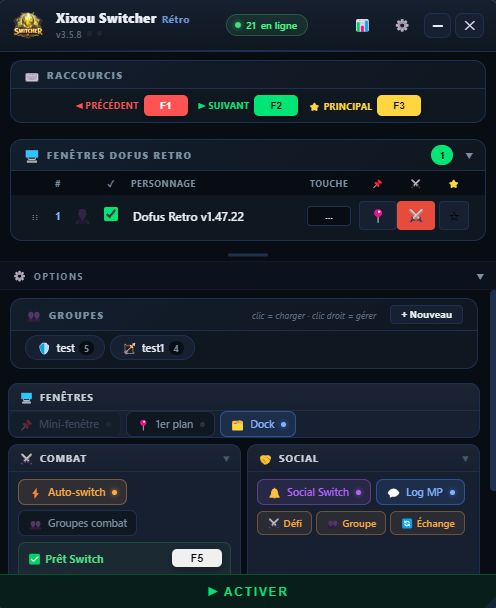Xixou Switcher Retro